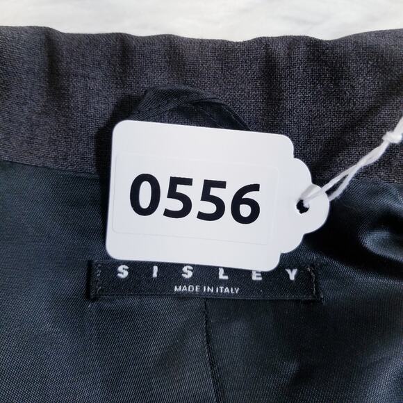 SISLEY Gray Blazer Made in Italy - Picture 12 of 12